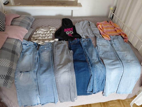 Großes paket jeans - jeans, pullis