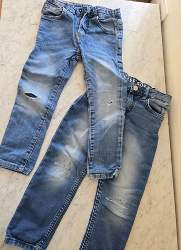 Zara set jeans jungen - zara, +