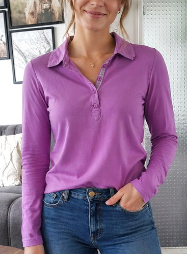 Polo shirt sweatshirt - shirt, bluse
