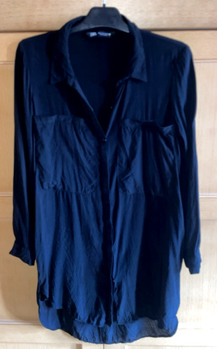 Zara long bluse - zara, kleid